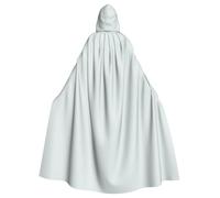 YYHWHJDE Cape à capuche pour adulte Motif ciré Blanc Pour jeux de rôle, costumes de scène, fêtes Entretien facile