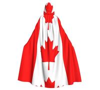 YYHWHJDE Cape à capuche pour adulte motif drapeau canadien pour diverses fêtes et carnaval