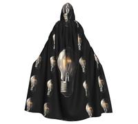YYHWHJDE Cape à capuche pour adulte Motif Flash of Light pour jeux de rôle, costumes de scène, fêtes Entretien facile