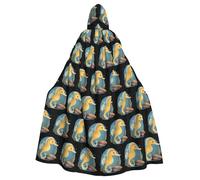 YYHWHJDE Cape à capuche pour adulte Motif hippocampe pour diverses fêtes et carnaval