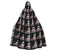 YYHWHJDE Cape à capuche pour adulte motif robot qui descend de la voiture pour jeux de rôle, costumes de scène, fêtes facile d'entretien