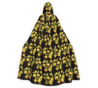 YYHWHJDE Cape à capuche pour homme et femme Motif étoile à cinq branches Carambole Pour Halloween