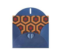 YYHWHJDE Carte de vœux bleue avec impression brillante pour Noël, anniversaire d'enfant, Saint-Valentin et invitation à une fête
