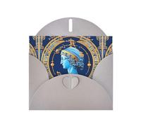 YYHWHJDE Carte de vœux grise avec image de déesse d'amour parfaite pour la Saint-Valentin, un anniversaire de mariage et des invitations de fête