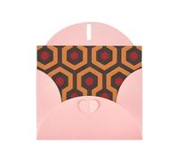 YYHWHJDE Carte de vœux rose avec impression brillante pour Noël, anniversaire d'enfant, Saint-Valentin et invitation à une fête