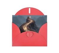 YYHWHJDE Carte de vœux rouge Motif colonie de fourmis Idéal pour la Saint-Valentin, un anniversaire de mariage et des invitations de fête