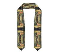 YYHWHJDE Châle de remise de diplôme aplati en ruban Bambi - Étole en satin pour cérémonie de remise de diplôme, cadeau pour fils, filles, amis et sœurs, Aplati, Taille unique