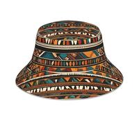 YYHWHJDE Chapeau bob réfléchissant unisexe léger respirant pliable africain tribal ethnique