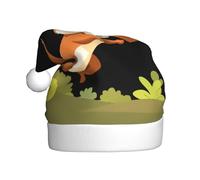 YYHWHJDE Chapeau de Noël astucieux avec imprimé petit écureuil pour adulte, ce qui en fait un cadeau amusant et durable pour homme et femme