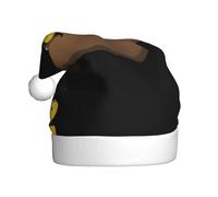 YYHWHJDE Chapeau de Noël avec imprimé chenille aventureuse pour adulte, ce qui en fait un cadeau amusant et durable pour homme et femme