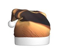 YYHWHJDE Chapeau de Noël imprimé désert du Sahara pour adulte, accessoire de qualité doux, léger et moelleux