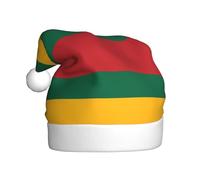 YYHWHJDE Chapeau de Noël imprimé drapeau de la Lituanie pour adulte, ce qui en fait un cadeau amusant et durable pour homme et femme