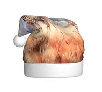YYHWHJDE Chapeau de Noël imprimé girafe africaine pour adulte, ce qui en fait un cadeau amusant et durable pour homme et femme