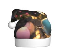 YYHWHJDE Chapeau de Noël imprimé Jungle of Love durable pour adulte pour Halloween, Noël, Nouvel An