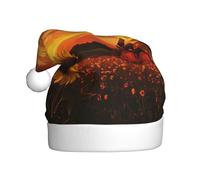 YYHWHJDE Chapeau de Noël imprimé « The Beauty at Sunset » pour adulte - Doux et léger