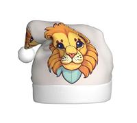 YYHWHJDE Chapeau de Noël mignon petit lion pour adulte, doux et moelleux, idéal pour une utilisation à long terme