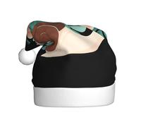 YYHWHJDE Chapeau de Noël romantique avec imprimé escargot pour adulte pour hommes et femmes vêtements bandeau pour les occasions festives