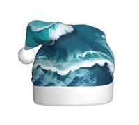 YYHWHJDE Chapeau de Noël Sea of Love pour adulte - Accessoire festif de qualité fabriqué doux et léger