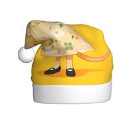 YYHWHJDE Chapeau de Noël timide imprimé petite souris pour adulte, ce qui en fait un cadeau amusant et durable pour homme et femme
