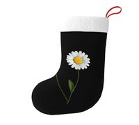 YYHWHJDE Chaussettes décoratives de Noël avec image de bonheur éternel. Les couleurs vives ajoutent à l'atmosphère festive