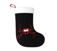 YYHWHJDE Chaussettes décoratives de Noël avec impression d'araignée maléfique, douces, moelleuses et durables pour Halloween, les réunions de vacances, etc