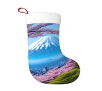 YYHWHJDE Chaussettes décoratives de Noël Mont Fuji au début du printemps. Utilisées pour les activités communautaires, les spectacles sur scène et les rassemblements de vacances