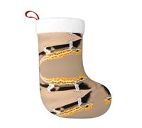 YYHWHJDE Chaussettes décoratives de Noël - Sable doux - Imprimé léopard gecko - Légères, avec une bonne sensation tactile pour Halloween, Noël et Nouvel An