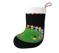 Yyhwhjde Chaussettes décoratives de Noël « The Friend Who Spins in Circles » pour remplir de petits cadeaux tels que des bonbons et des petits jouets