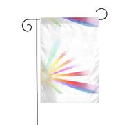 YYHWHJDE Confidence Shines Drapeaux de jardin imprimés 30,5 x 45,7 cm pour décoration de cour avec une largeur de poteau de 3 cm (drapeau uniquement, mât non inclus)