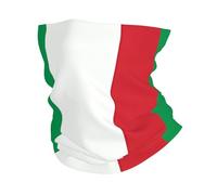 YYHWHJDE Couvre-lit de sport polyvalent imprimé drapeau de l'Italie - Sans couture, séchage rapide, couvre-chef multifonctionnel pour la randonnée, le vélo et plus encore