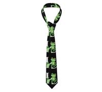 YYHWHJDE Cravate de style classique pour homme avec motif « The frog prince who said he loved you » pour les vacances et le travail