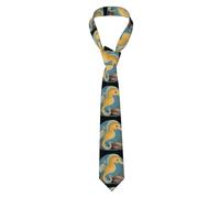 YYHWHJDE Cravate de style classique The Home of the Seahorse pour homme - Convient pour les vacances et le travail