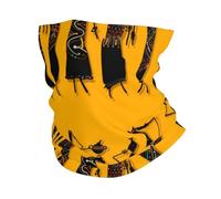 YYHWHJDE Creative African Culture Prints Couvre-lit de sport multifonction - Couvre-tête et cou élastique sans couture pour randonnée, cyclisme et voyage