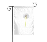 YYHWHJDE Drapeau de jardin avec impression d'espoir de pissenlit Décoration de cour 30,5 x 45,7 cm pour jardin, terrasse, balcon