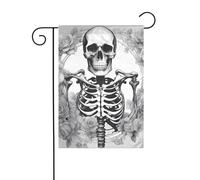 YYHWHJDE Drapeau de jardin avec motif fille gothique de beauté 30,5 x 45,7 cm d'épaisseur et durable