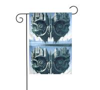 YYHWHJDE Drapeau de jardin imprimé hibou de montagne 30,5 x 45,7 cm épais mode
