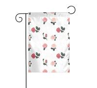 YYHWHJDE Drapeau de jardin imprimé rose is saying I love you 30,5 x 45,7 cm épais tendance