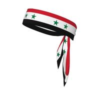 YYHWHJDE Drapeau de la République arabe syrienne - Foulard double face - Séchage rapide - Évacuation de l'humidité - Pour femmes, filles et hommes