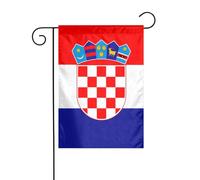 YYHWHJDE Drapeau de la République de Croatie - Décoration de jardin - 30,5 x 45,7 cm - Épais et tendance