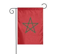 YYHWHJDE Drapeau du Maroc - Décoration de jardin - 30,5 x 45,7 cm - Épais et tendance
