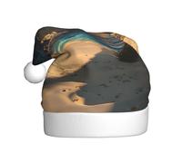 YYHWHJDE Dream Beach Chapeau de Noël pour adulte doux et moelleux, idéal pour une utilisation à long terme