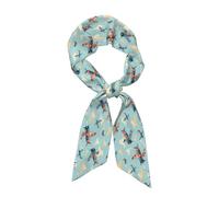YYHWHJDE Écharpe longue bande en soie imprimée avion de la guerre mondiale pour femme, bande douce et lisse, accessoires de sac à main