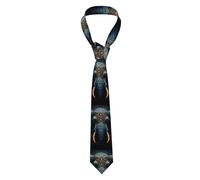 YYHWHJDE Eerie Cravate pour homme Motif éléphant Style classique Convient pour les vacances et le travail