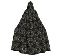 YYHWHJDE Endless Things To Think About Prints Cape à capuche pour adulte Vêtements pour homme et femme Manteau de cheminée Jeu de rôle