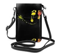 YYHWHJDE Fashion Trend Petite empreinte de pas en cuir pour femme Sac à bandoulière à rabat imperméable et durable