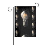 YYHWHJDE Flash of Light Drapeaux de jardin imprimés 30,5 x 45,7 cm pour décoration de cour avec une largeur de poteau de 3 cm (drapeau uniquement, mât non inclus)