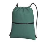 YYHWHJDE Flying Spring Green Prints Sac à dos avec cordon de serrage - Sac en polyester résistant à l'eau pour salle de sport, voyage et randonnée - Léger, durable et compact
