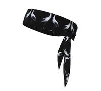 YYHWHJDE Foulard de sport double face avec imprimé cœurs rouges - Séchage rapide - Évacuation de l'humidité - Pour femmes, filles et hommes