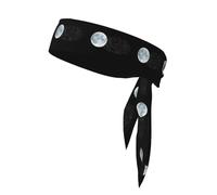 YYHWHJDE Foulard de sport double face imprimé lune étoilée pour homme et femme réglable pour toutes les circonférences de tête