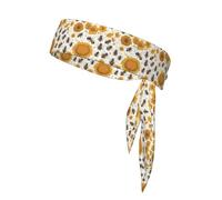 YYHWHJDE Foulard de sport double face imprimé petite abeille mignon pour homme et femme réglable pour toutes les circonférences de tête